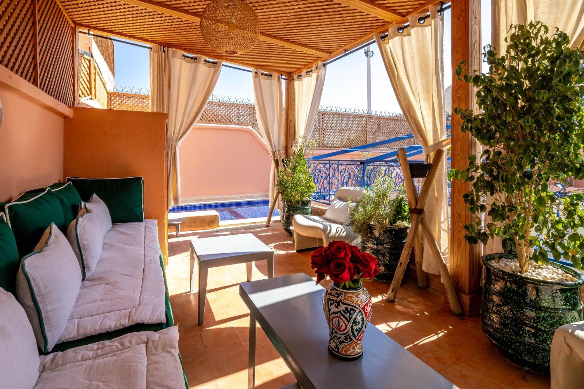 Riad Kamal Deluxe Marrakesh Buitenkant foto